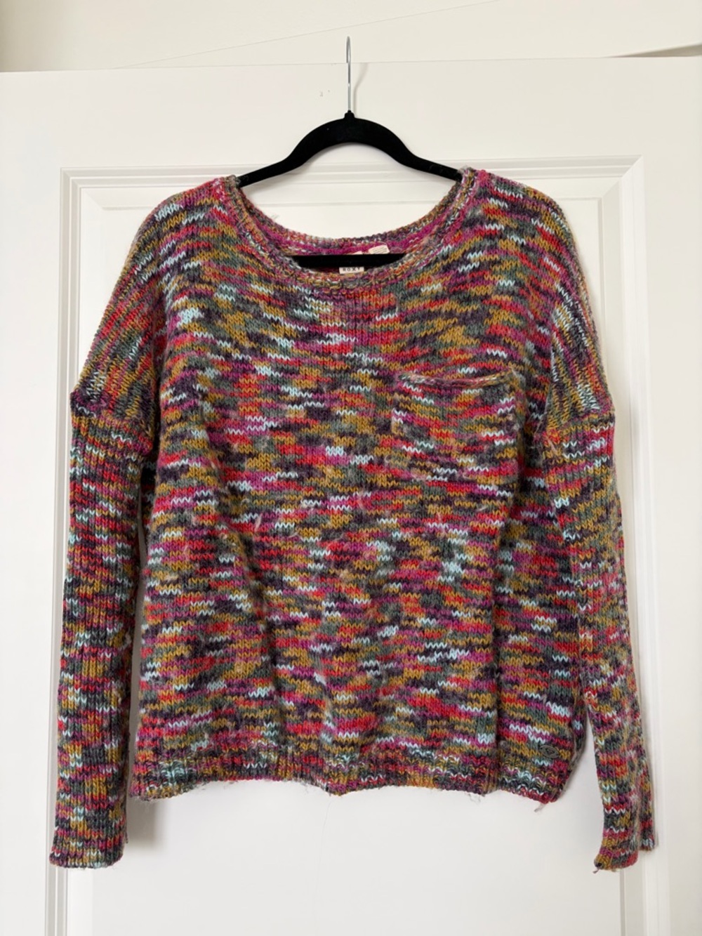 Roxy Multicolor Crewneck Sweater